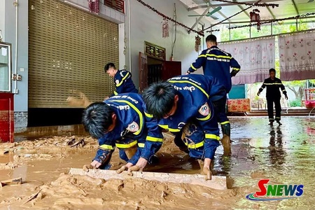 Mường La khẩn trương khắc phục hậu quả do mưa lớn