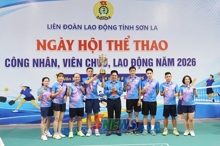 Bế mạc Ngày hội thể thao công nhân, viên chức, lao động năm 2026