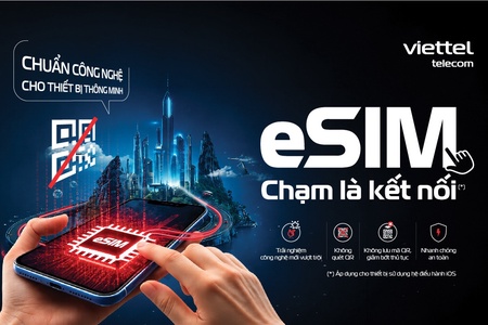 eSIM Viettel: Chạm là kết nối — kích hoạt không cần mã QR