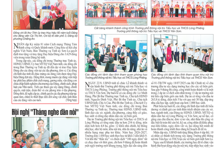 Tin ảnh Sơn La ngày 31/8/2026