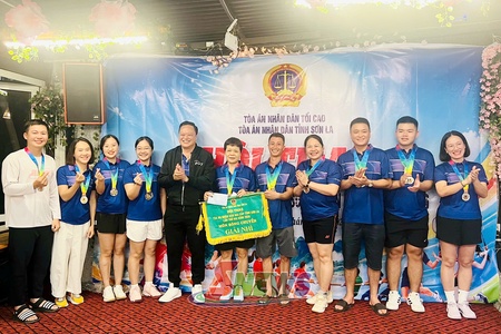 Bế mạc Hội thao Tòa án nhân dân hai cấp tỉnh Sơn La lần thứ VIII năm 2026