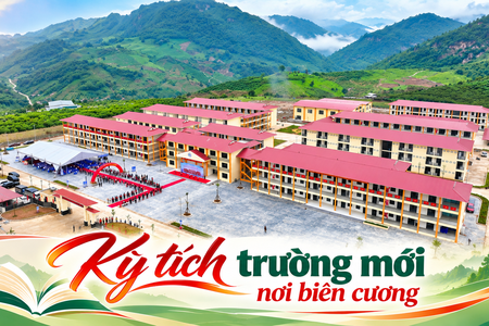Kỳ tích trường mới nơi biên cương