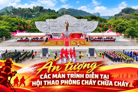 Ấn tượng các màn trình diễn tại Hội thao phòng cháy chữa cháy