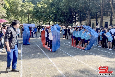 14th traditional sports festival of schools held