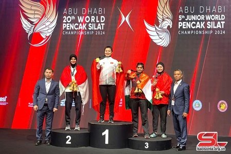 Son La athlete wins gold at 20th World Pencak Silat Championship for 4th time