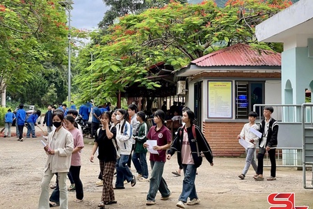 Over 17,800 candidates take high school entrance exam