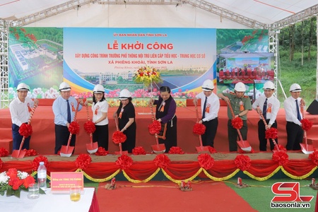 Kriz cxiv puôz Yar cơưv Phổ thông nội trú liên cấp Tiểu học - Trung học cơ sở xã Phiêng Khoài, tỉnh Sơn La