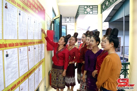 Sơn La têx cử tri muk tso ntơưr xair tâu 83,63% hâur tas cik hnuz bầu cử