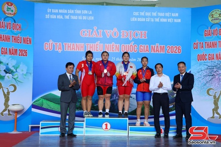 Bế mạc Giải vô địch cử tạ thanh thiếu niên quốc gia năm 2026
