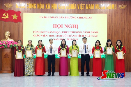 Phường Chiềng An kruôk 71 tus cưk kria, tuz cơưv muôx nuv jông yax