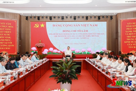 Tổng Bí thư, Chủ tịch mương Tô Lâm dệt vịa cắp Ban Thường vụ Tỉnh ủy Sơn La