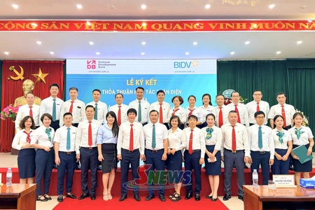  Son La branches of BIDV, VDB banks sign comprehensive cooperation agreement