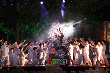 Special art performance commemorates 79th anniversary of War Invalids and Martyrs Day