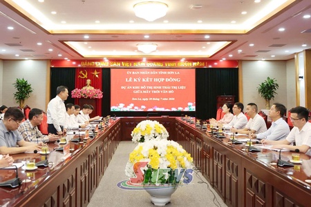Contract signed for Van Ho therapeutic eco-urban area project