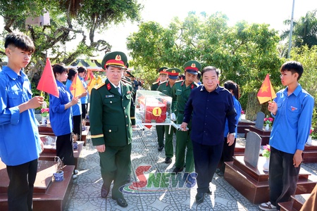 Uô đaz kruôk thiaz phâus cxa liệt sĩ ntơưv Vax nza Liệt sĩ xã Sông Mã