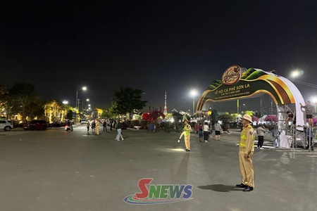 Son La police on high alert for Coffee Festival 2026