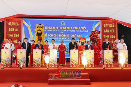  Cat Que company inaugurates regional headquarters, launches Hoang Van Thu IC infrastructure project