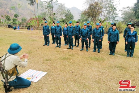 Thuận Châu bảo đảm quốc phòng, an ninh địa bàn