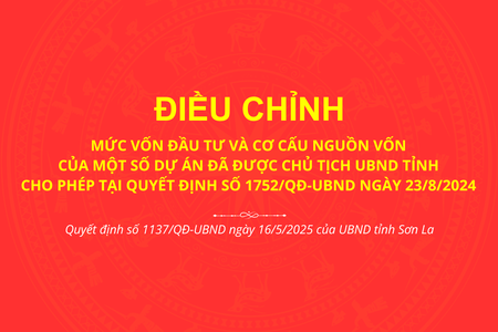 Quyết định số 1137/QĐ-UBND của UBND tỉnh Sơn La