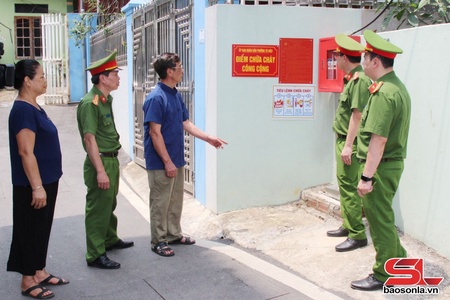 Hiệu quả mô hình Tổ liên gia tự quản về PCCC và điểm chữa cháy công cộng
