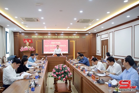 Hội nghị Ban Thường vụ Tỉnh ủy xem xét, quyết định một số nội dung theo thẩm quyền