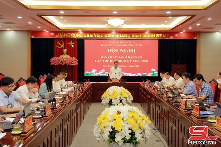 Hội nghị Ban Chấp hành Đảng bộ UBND tỉnh Sơn La lần thứ III