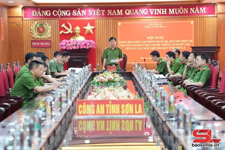 Triển khai cao điểm hướng dẫn, đôn đốc trang bị, kết nối thiết bị truyền tin báo cháy