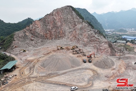Sơn La triển khai đấu giá quyền khai thác khoáng làm vật liệu xây dựng thông thường