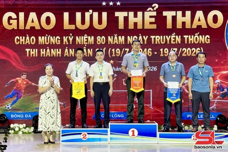 Giải thể thao chào mừng 80 năm Ngày truyền thống Thi hành án dân sự