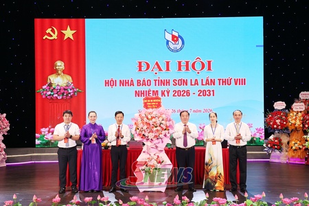 Đại hội Hội Nhà báo tỉnh Sơn La lần thứ VIII, nhiệm kỳ 2026-2031: Xây dựng báo chí Sơn La “Chuyên nghiệp - Nhân văn - Hiện đại”