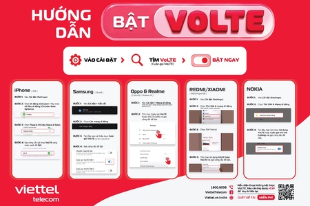 Nhà mạng khuyến nghị bật ngay VoLTE để tránh gián đoạn liên lạc khi tắt 2G