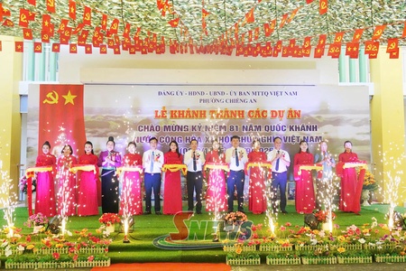 Chiềng An khánh thành 3 công trình trường học