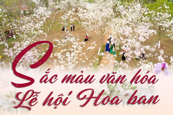 Sắc màu văn hóa Lễ hội Hoa ban