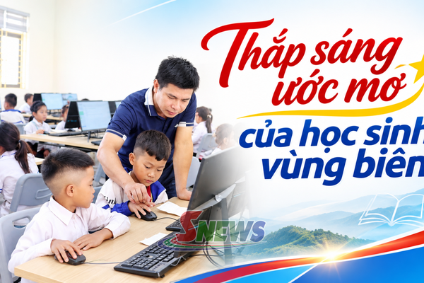 Thắp sáng ước mơ của học sinh vùng biên