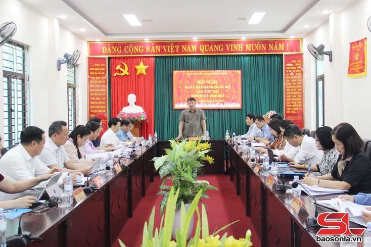 Hội nghị Ban Chấp hành Đảng bộ các cơ quan Đảng tỉnh Sơn La lần thứ hai, nhiệm kỳ 2020 – 2025
