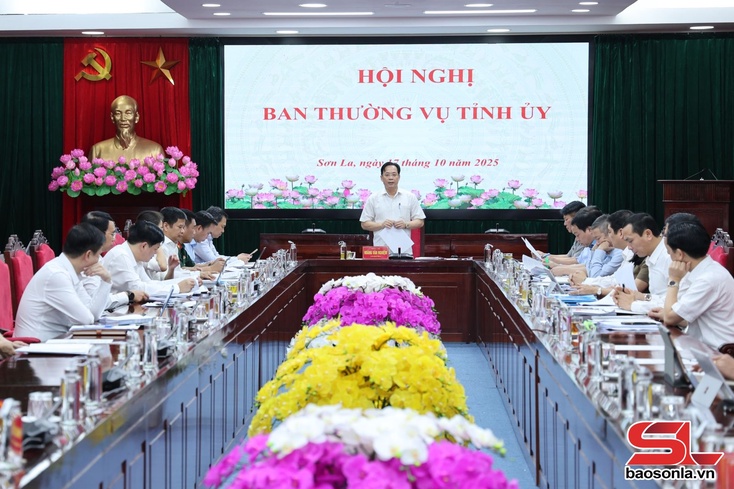 Ban Thường vụ Tỉnh ủy Sơn La họp quyết định một số nội dung theo thẩm quyền