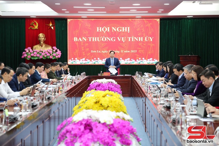 Ban Thường vụ Tỉnh ủy họp quyết định một số nội dung theo thẩm quyền