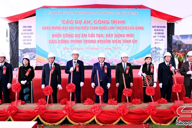 Khởi công Dự án cải tạo, xây dựng mới các công trình trong khuôn viên Tỉnh ủy