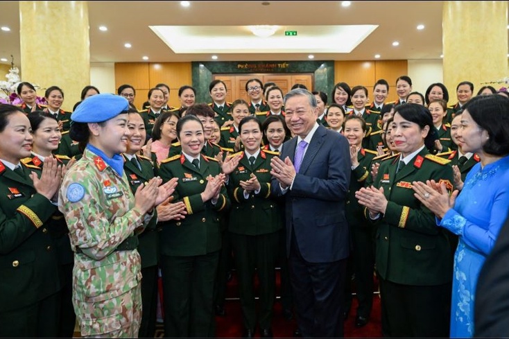 Phụ nữ Quân đội bản lĩnh - trí tuệ - kỷ cương - nhân ái, vững tin bước vào kỷ nguyên mới