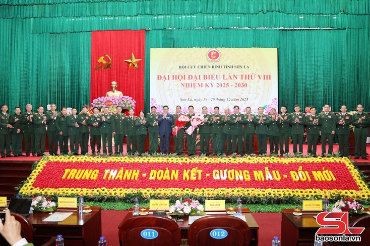 Ra mắt Ban Chấp hành Hội Cựu chiến binh tỉnh Sơn La khóa VIII, nhiệm kỳ 2025