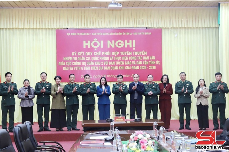 Phối hợp tuyên truyền nhiệm vụ quân sự, quốc phòng và công tác dân vận