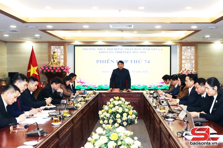 Phiên họp thứ 74 Thường trực HĐND tỉnh khóa XV, nhiệm kỳ 2021 - 2026