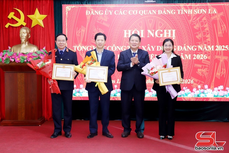 Đảng ủy Các cơ quan Đảng tỉnh triển khai nhiệm vụ công tác xây dựng Đảng năm 2026