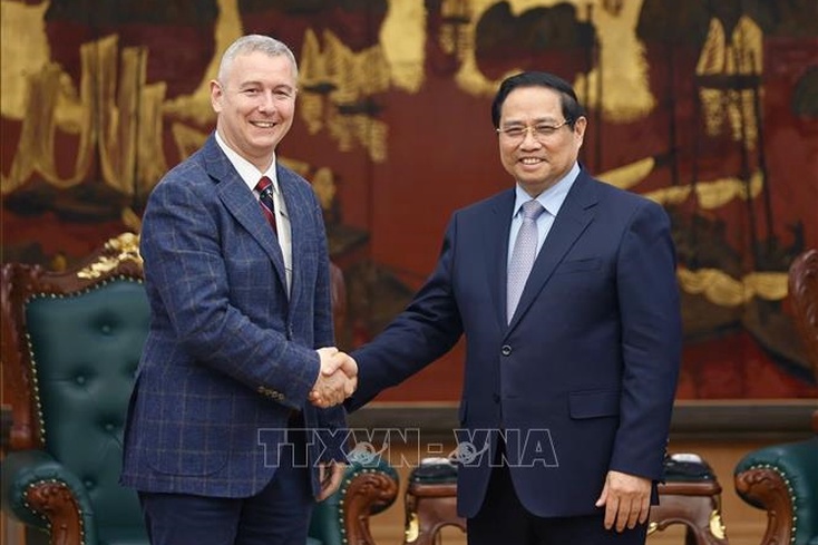 Thủ tướng Phạm Minh Chính tiếp Đại sứ Bỉ tại Việt Nam