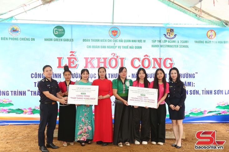 Khởi công công trình “Trường học yêu thương – nâng bước em đến trường” và “Thắp sáng đường biên”