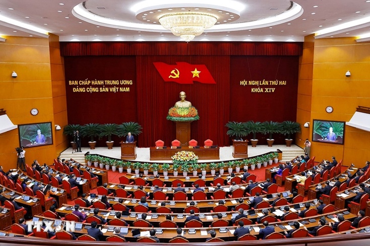 Bế mạc Hội nghị lần thứ hai Ban Chấp hành Trung ương Đảng khóa XIV: Thống nhất cao về những vấn đề lớn, hệ trọng