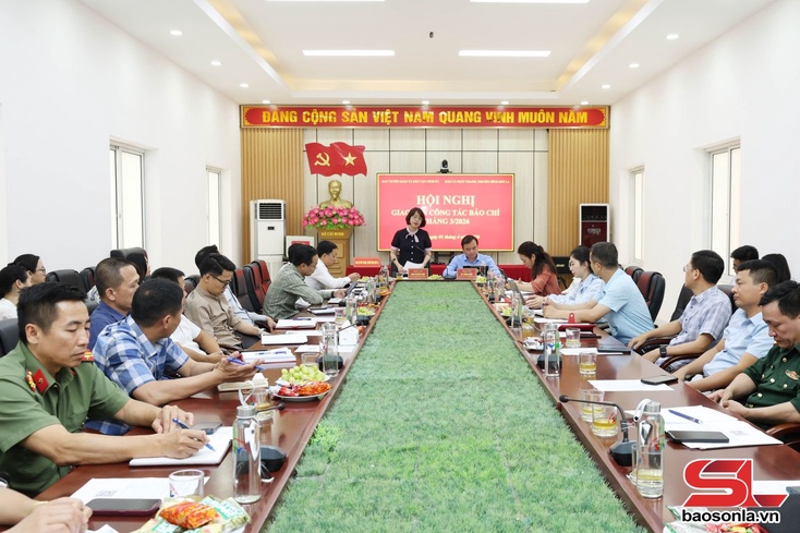 Hội nghị giao ban công tác báo chí tháng 3/2026