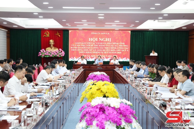 Lãnh đạo, chỉ đạo thực hiện hiệu quả công tác nội chính, tiếp công dân, xử lý, giải quyết đơn, thư