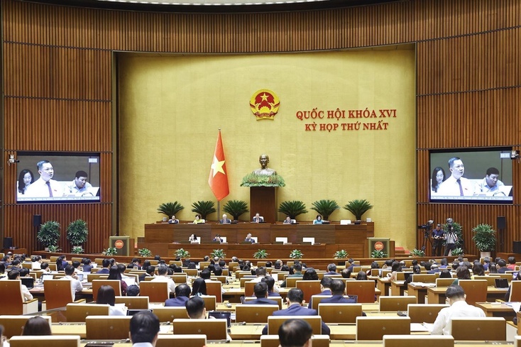 Ngày 21/4, Quốc hội tiếp tục thảo luận về kinh tế - xã hội và ngân sách nhà nước