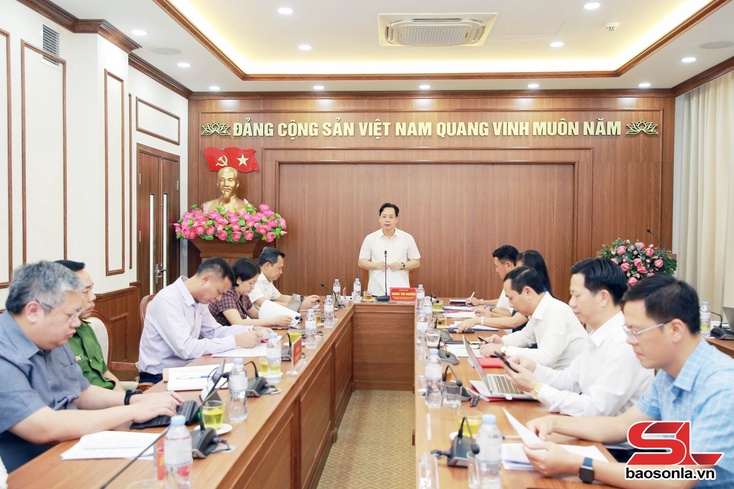 Họp Thường trực Ban Chỉ đạo phòng, chống tham nhũng, lãng phí, tiêu cực tỉnh Sơn La